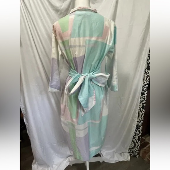 Vintage Katherine Ogust penthouse pastel Dress - Picture 3 of 6